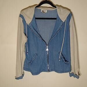 Euro Joy jean jacket. Size medium
